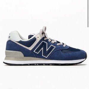 New Balance Women's Navy 574 Sneakers
